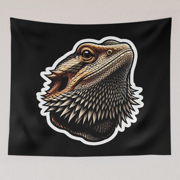 Item preview, Bearded Dragon Art #34 | Bearded Dragon Lovers designed and sold by ksgraphics222.
