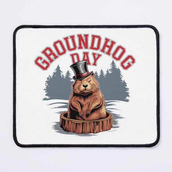 Item preview, Happy Groudnhog Day, T-Shirt Design designed and sold by KapuczeShop.