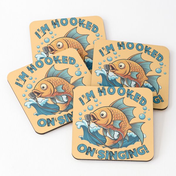 Item preview, I’m Hooked on Singing - Funny Singing Fish designed and sold by CoolEnthusias.