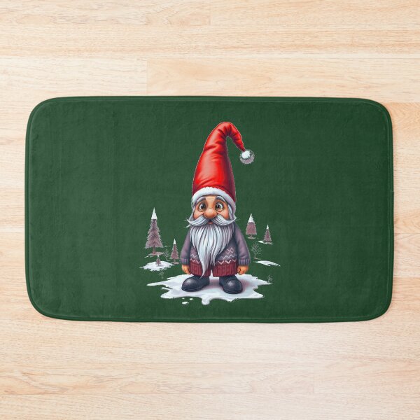 Item preview, Cheerful Festive Gnome with Transparent Background designed and sold by Pickmash.