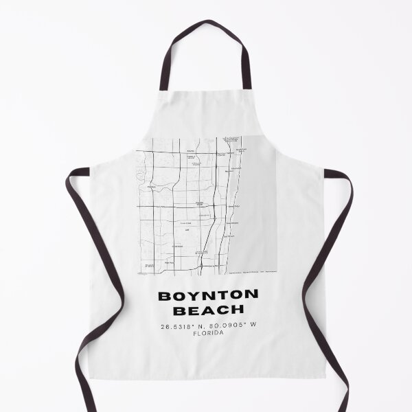 Item preview, Minimalist Boynton Beach Map Art - Florida City Coordinates Design designed and sold by RM-Journey.