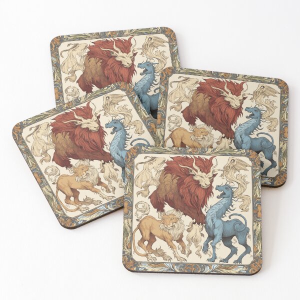 Item preview, The Menagerie of Fantasy Beasts designed and sold by LonesomeKnight.