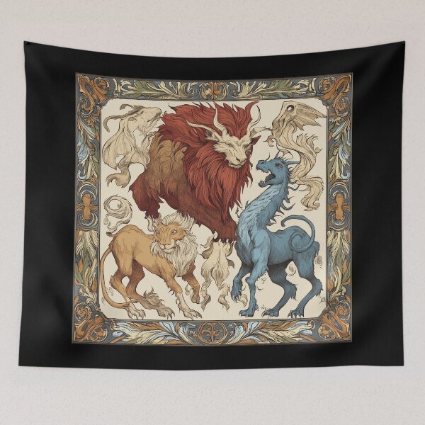 Item preview, The Menagerie of Fantasy Beasts designed and sold by LonesomeKnight.
