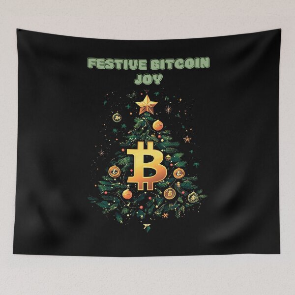Item preview,  Christmas Bitcoin Festive Bitcoin Joy designed and sold by BitCryX.