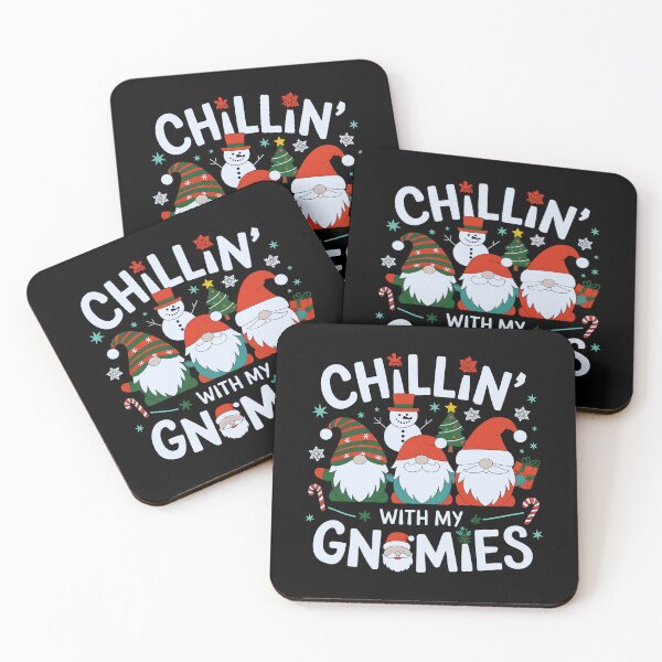 Item preview, Chillin With My Gnomies, Funny Gnome Christmas designed and sold by luannsemmsobre.