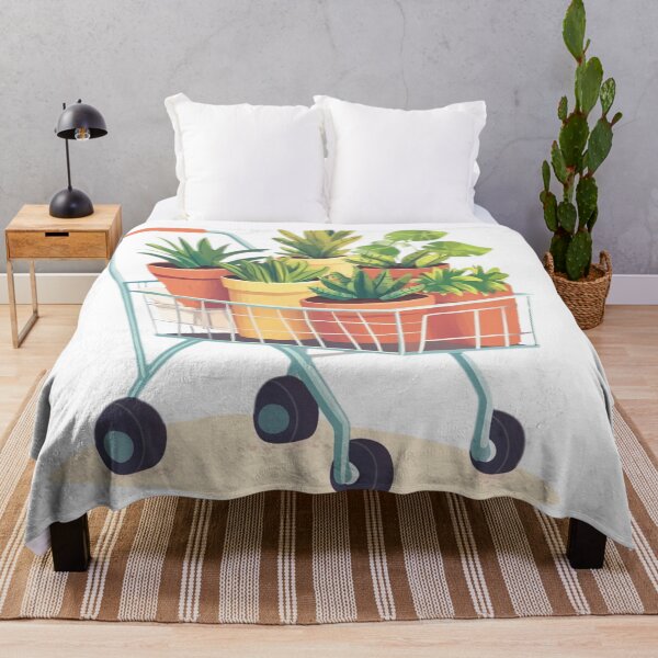 Item preview, Shopping Cart Filled With Plants designed and sold by HardysHouse.
