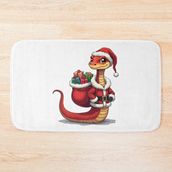 Item preview, snake christmas designed and sold by Krasnovaovaova.