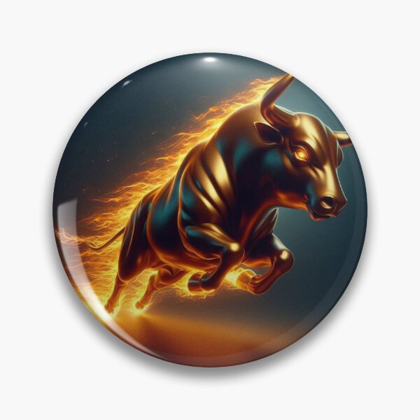 Item preview, Wall Street Stock Market Charging Bull designed and sold by LeStudioSHB.