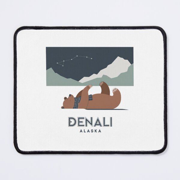 Item preview, Denali Stargazing Bear - Nighttime designed and sold by OldSchoolRetro.
