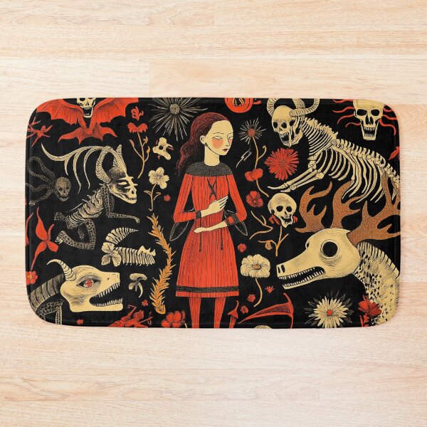 Item preview, The Girl and The Beasts of Death designed and sold by LonesomeKnight.