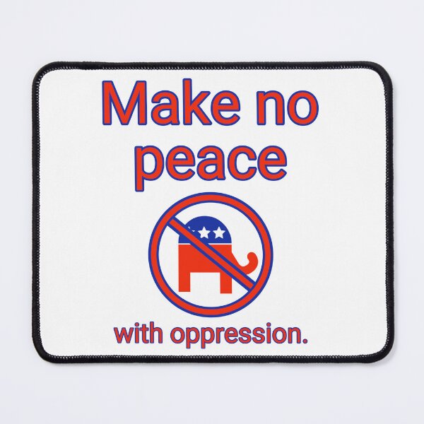 Item preview, Make no peace with oppression  designed and sold by Rachel the Artist .