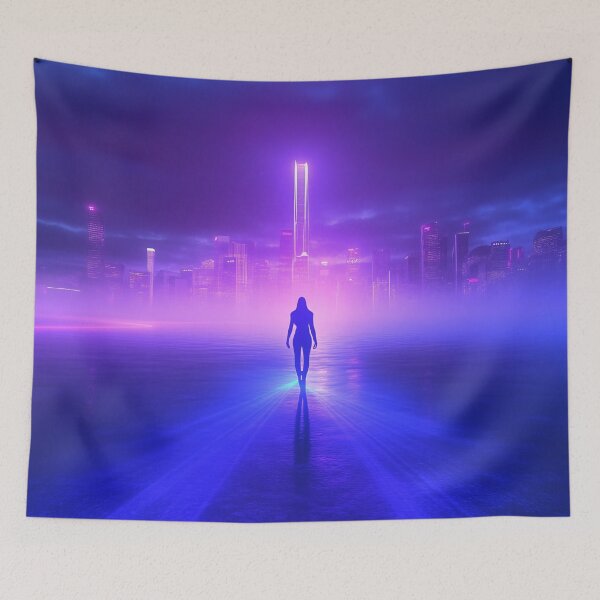 Item preview, Neon Journey designed and sold by Carlos Monteiro.