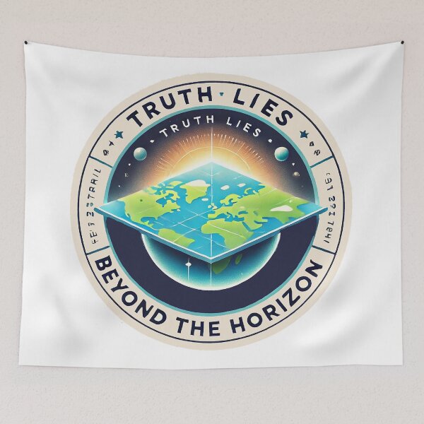 Item preview, Flat Earth Theory designed and sold by supersanko.