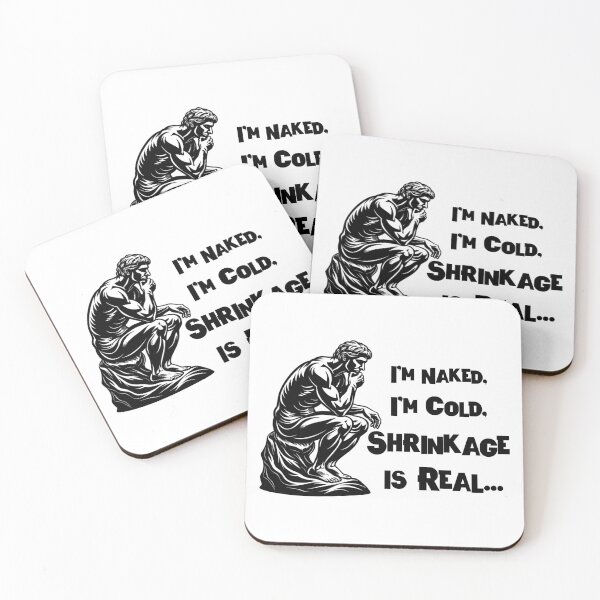 Item preview, The Thinker - Shrinkage is Real designed and sold by KTDesigns321.
