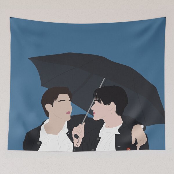 Item preview, I don't like you. I love you, Saint. Yeah, I love you too, Shin. | high school frenemy, shin and saint designed and sold by Pinu92.