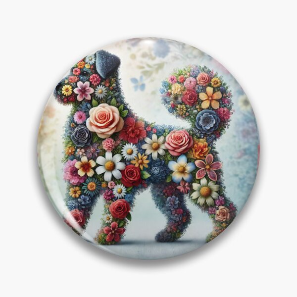 Item preview, Floral Dog Art designed and sold by Alta-store.