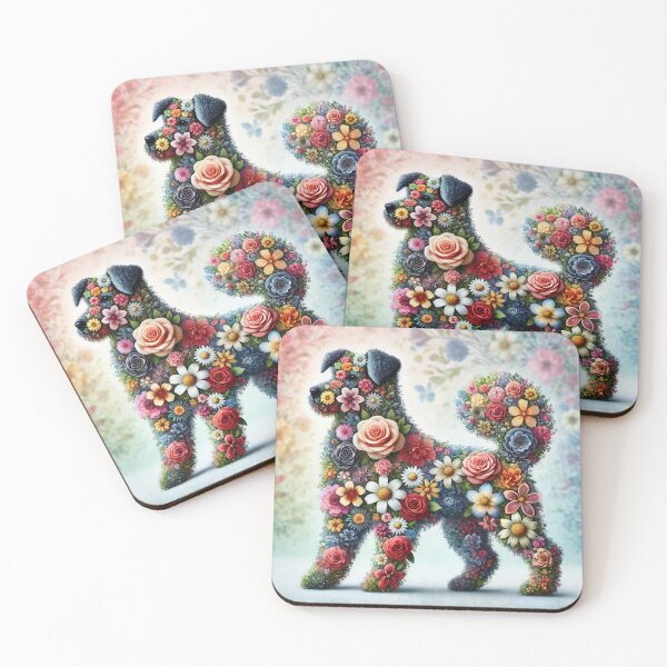 Item preview, Floral Dog Art designed and sold by Alta-store.