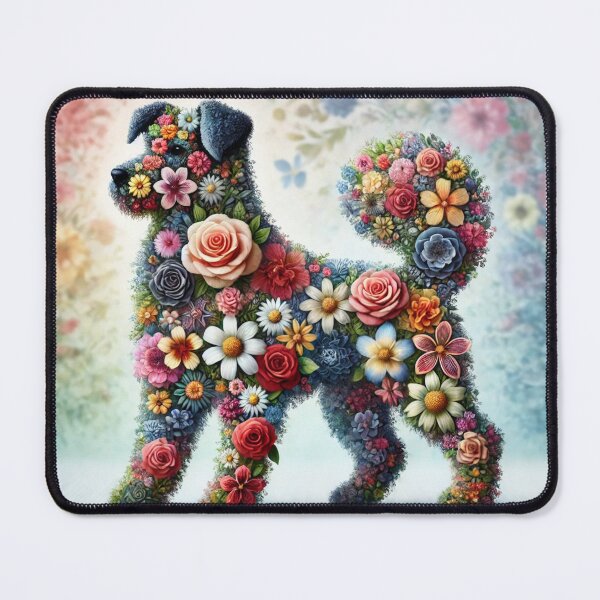 Item preview, Floral Dog Art designed and sold by Alta-store.