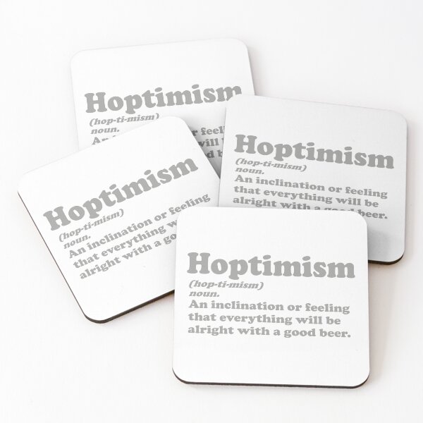 Item preview, Hoptimism Beer Drinker designed and sold by TonySpencer.