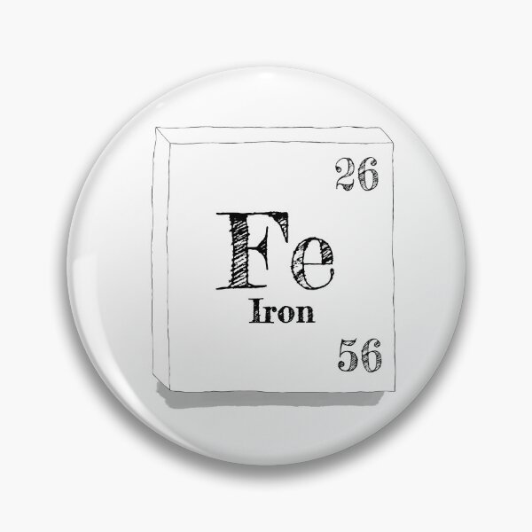 Item preview, Iron - periodic table tile designed and sold by justNickoli.