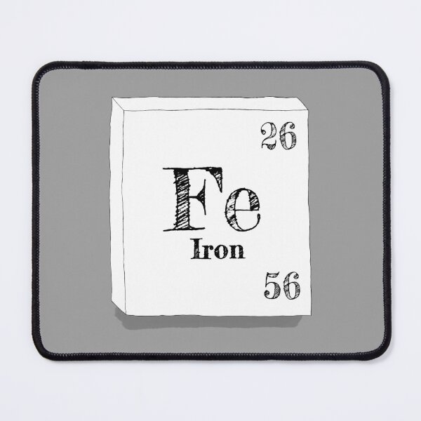 Item preview, Iron - periodic table tile designed and sold by justNickoli.