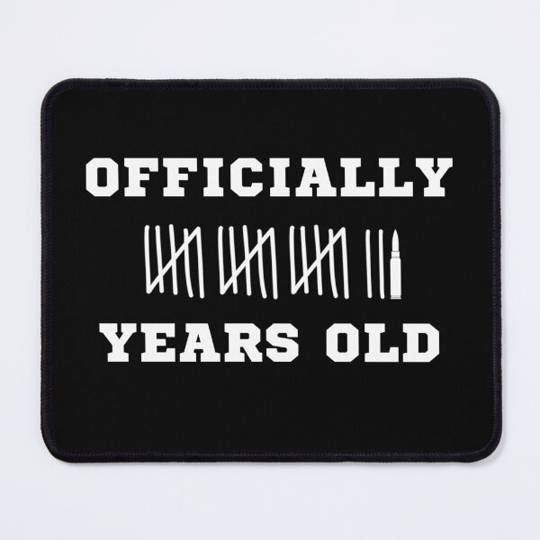 Item preview, Officially 18 years old Birthday 2nd Amendment Funny Rifle Bullet Humor designed and sold by Neeshki.