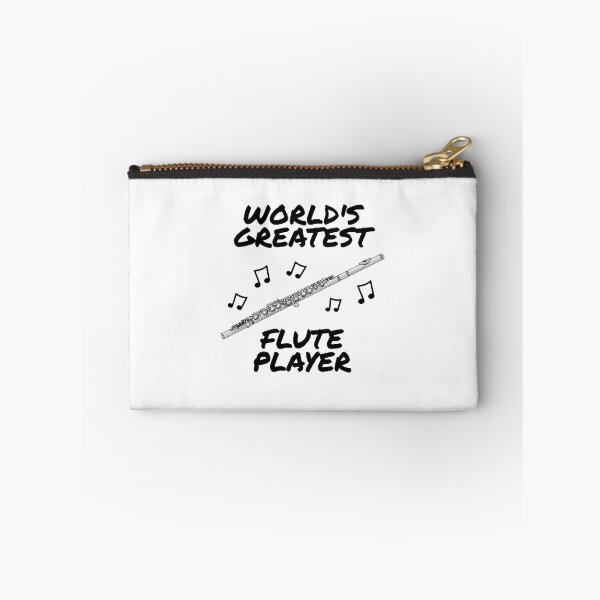 Item preview, World's Greatest Flute Player, Flutist Woodwind Musician designed and sold by doodlerob.