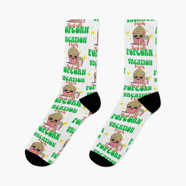 Item preview, Best holiday gift for vacation and popcorn lovers designed and sold by PrintSparkDesigns.