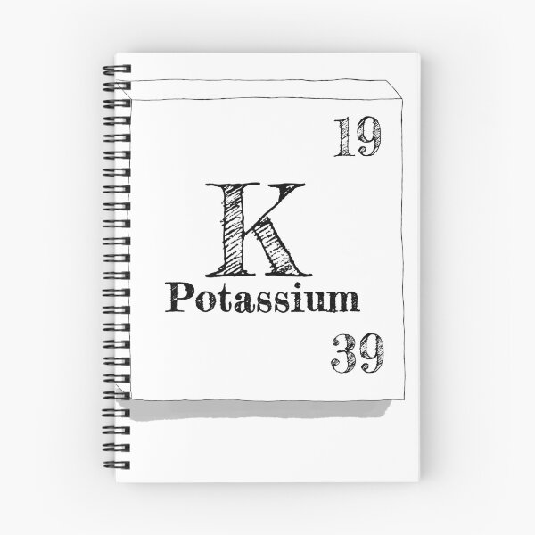 Item preview, Potassium - periodic table tile designed and sold by justNickoli.