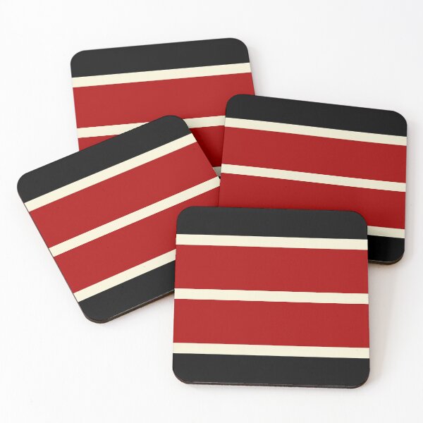 Item preview, Simple Stripes in Red and Cream designed and sold by LAEC-Shop.