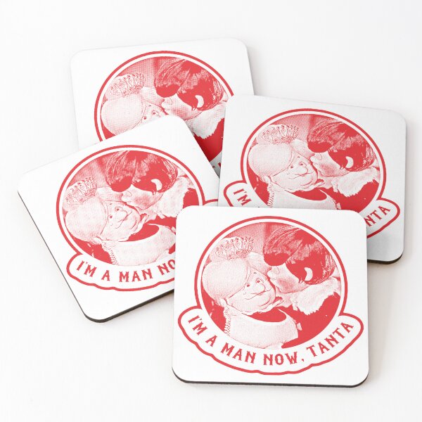 Item preview, I’m a man now, Tanta / Christmas Red Variant designed and sold by Cuttintees.