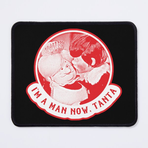 Item preview, I’m a man now, Tanta / Christmas Red Variant designed and sold by Cuttintees.