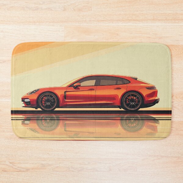 Item preview, Porsche Panamera Sport Turismo Risograph Print designed and sold by blackdogshop.