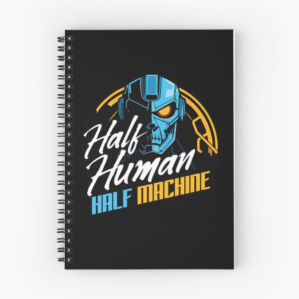 Item preview, Half Human Half Machine designed and sold by BestRebel.
