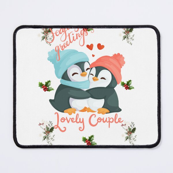 Item preview, Lovely Couple Season's Greetings designed and sold by Toebakworld .