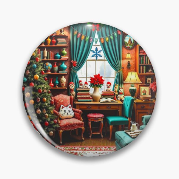 Item preview, COTTAGE CORE AESTHETIC GRANDMA KITSCH HOLIDAY CHRISTMAS FUN RETRO ART 3 designed and sold by Arts4U.