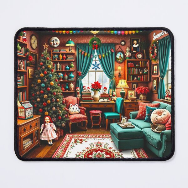 Item preview, COTTAGE CORE AESTHETIC GRANDMA KITSCH HOLIDAY CHRISTMAS FUN RETRO ART 3 designed and sold by Arts4U.