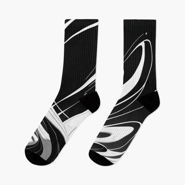 Item preview, Elegance of Lines and Curves in Black and White designed and sold by 0penvimark.