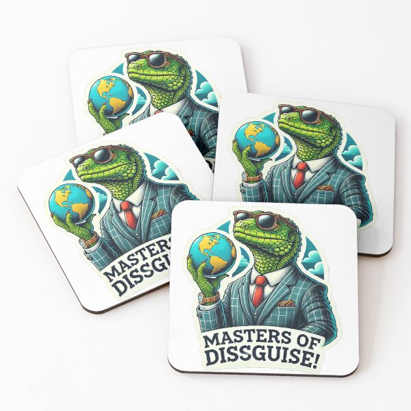 Item preview, Reptilian Conspiracy Artwork | Alien Lizard People Design designed and sold by supersanko.