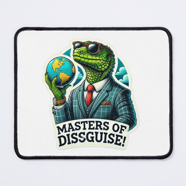 Item preview, Reptilian Conspiracy Artwork | Alien Lizard People Design designed and sold by supersanko.