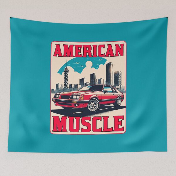 Item preview, American Muscle | Mustang Fox Body  designed and sold by MelloVV.