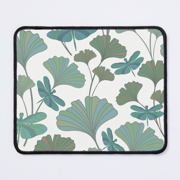 Item preview, Ginkgo leaves and dragonflies  designed and sold by MarySchwindt.