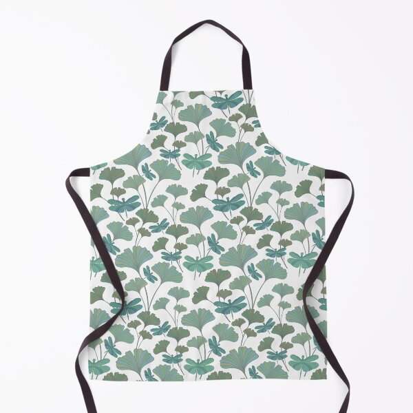 Item preview, Ginkgo leaves and dragonflies  designed and sold by MarySchwindt.
