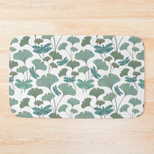 Item preview, Ginkgo leaves and dragonflies  designed and sold by MarySchwindt.