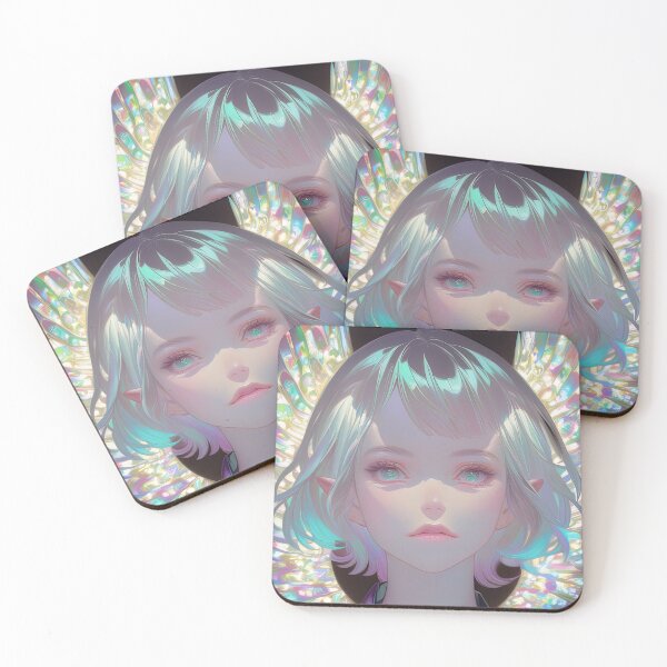 Item preview, Glowing Angelic Fantasy Anime Girl designed and sold by bubblegoth.
