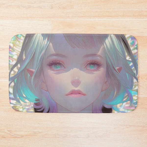 Item preview, Glowing Angelic Fantasy Anime Girl designed and sold by bubblegoth.
