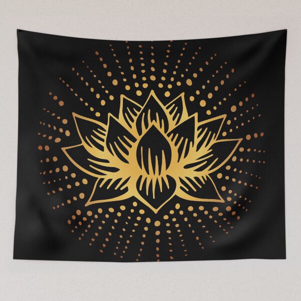 Item preview, Golden Lotus Mandala designed and sold by majoihart.