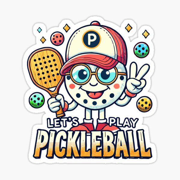 Item preview, LET'S PLAY PICKLEBALL - Fun Sport Game - Funny Friend designed and sold by unconformed.