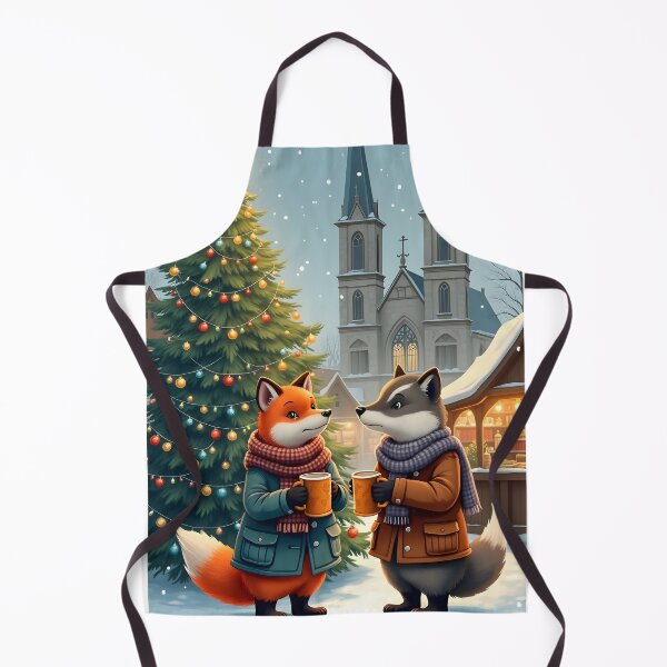 Item preview, Visiting a Christmas Market – Festive Holiday Fun Design designed and sold by Creative Spark.