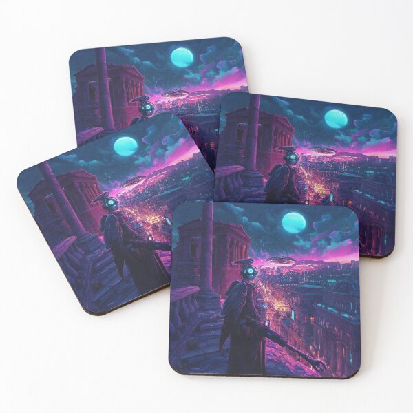 Item preview, Cyberpunk Athena designed and sold by FuturiTravel.